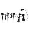 4 in 1 Garden Spotlight RGB Colorful Remote APP Control