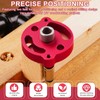 Jortmrd Woodworking Drilling Aid, Drill Hole Centre Finder, Vertical Self-Centring