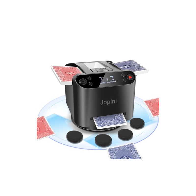 Máquina automática de barajador y distribuidor de tarjetas