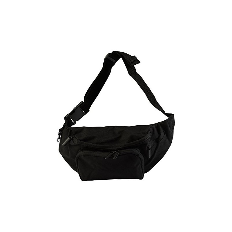 Quadra Bum Bag, Hip Pouch Black