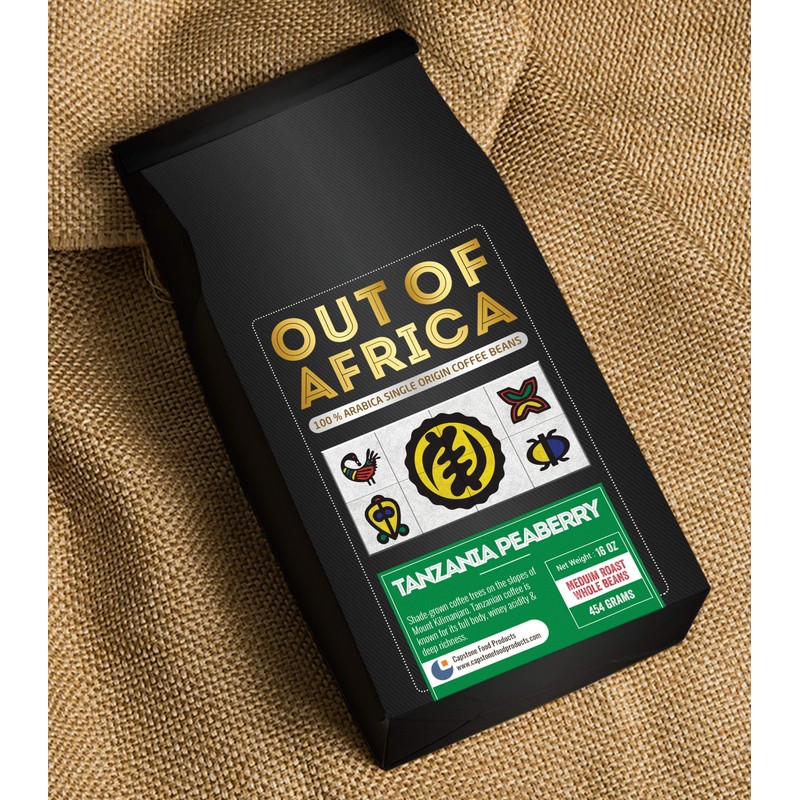 Tanzania Peaberry Coffee Beans