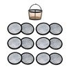 Mr Coffee 4-Cup Permanent Coffee Filter & 12 Water Filters