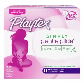 Playtex 36 X Playtex Simply Glente Glide Tampones Ultra Absorbentes