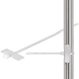 Cable tie with label