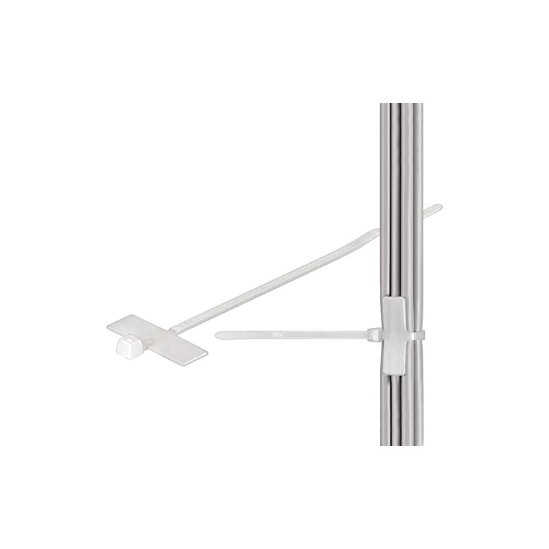Cable tie with label