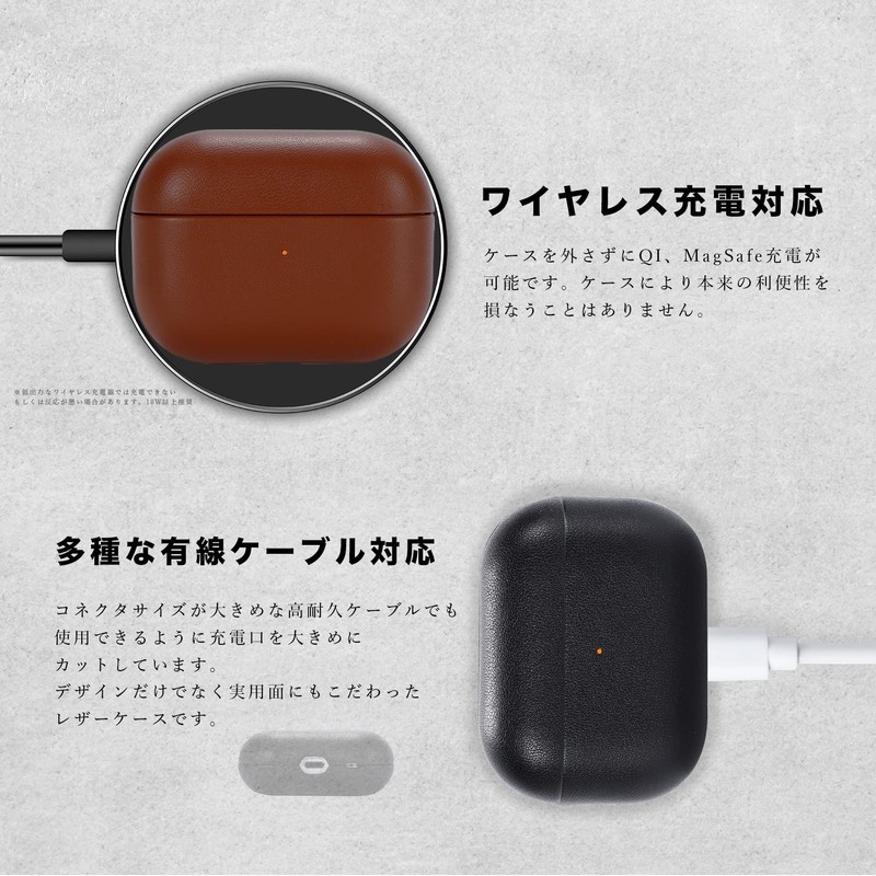 amesoba™ Egg Leather Case for AirPods Pro2 2nd Generation [USB-C