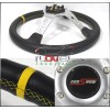Ilovetacotaco 350mm 6 Bolt Mounting Interior Steering Wheel W/Thin Quick