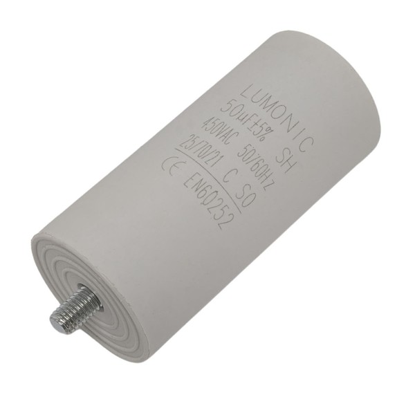 Lumonic Starting Capacitor 50µF 450V with Plug I 45 x