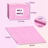 Disposable Nail Mats 50pcs Nail Art Table Mats 4-Ply Foldable