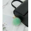 Maia Mya Mink Fur Keyring & Charm Decoration - Mint