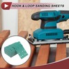 HEROFFIX 50 Pcs Car Wood Sanding Discs Smoothing Hook &