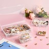 Mauproy 24 Pack Mixed Sizes Small Plastic Storage Containers, Mini