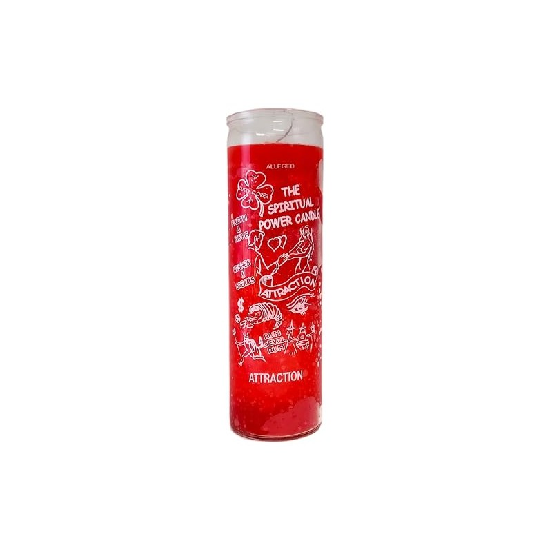 7 Day Candle Attraction - The Spiritual Power Candle Red