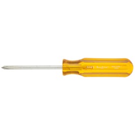 Xcelite X102 Chrome Vanadium Steel Phillips Round Blade Screwdriver, #2 Head, 4" Blade Length