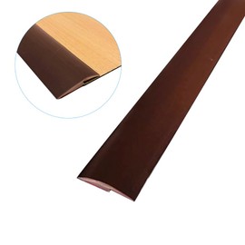 Carpet Floor Transition Strip, Carpet to Tile Transition Edging Trim Self Adhesive Edge Trim, 8.2ft 2.5m (Coffee)