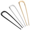 BEoffer French Hair Pin 3PCS Metal Hair Pins for Women