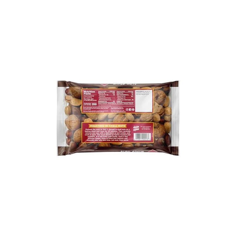 Diamond of California In-Shell Mixed Nuts, 16.0 oz. Bag