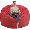 SIMFLAG 3Ft Bean Bag Chair, Memory Foam Filling Bean Bag