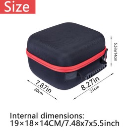 khanka Hard Case Replacement for Milwaukee 2723-20 M18 FUEL Cordless Compact Router, Case Only
