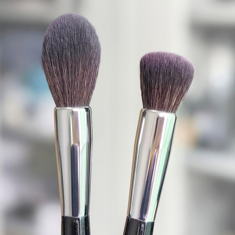 Vela.Yue Brochas para Corrector y Antiojeras - 2 Pinceles Rostro
