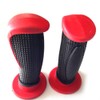 XKMT-Universal ATVs & PWC Rubber Comfort Grips- Black & RED
