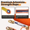 Fall Protection Safety Rope 150ft Heavy Duty Vertical Roofing Grab