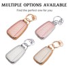 Vehicleloong Key Fob Cover Case Shell Keychain for Toyota 2020