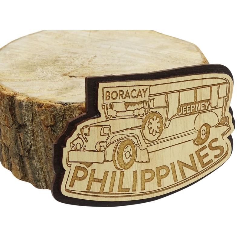 Printtoo Engraved Wooden Philippines Souvenir Fridge Magnet Gift Collectibles