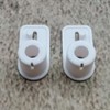 ULEIVA Replacement Hinge White Pack of 2 Door Hinges Compatible
