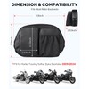 Benlari Rider Driver Backrest Bag, Driver Backrest Storage Bag, Rider