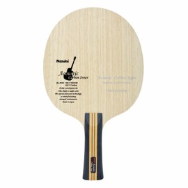 Nittaku NC-0403 Table Tennis Racket, Acco Carbon Inner, Shakehand, For Attacks, Special Material, Flare