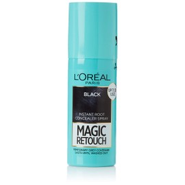 L'Oreal Paris Magic Retouch Root Touch Up Hair Colour, Black, Pack of 3