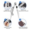Adjustable Edge Creaser Wing Divider for Handwork Leather DIY Craft