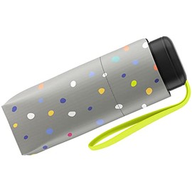 Benetton Pocket Umbrella Ultra Mini Flat Dots, Dots Grey, Flat