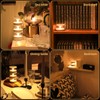 oneleaf Atmosphere Light Portable LED Night Light, Candle lamp, Three
