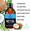 Pure World Natural MCT Coconut Oil 250ML 100% Pure and