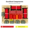 HiQltyla 250W 4-Way Speaker Crossover, RCEDA-402A Passive Crossover for Car
