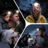 Foxelli LED Headlamp Flashlight for Adults & Kids, Running, Camping,
