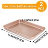 Cyimi 11" x 9" Baking Pans, Cookie Sheets Set of