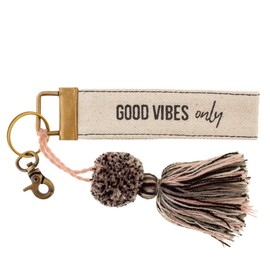 Karma CANVAS TASSEL Llavero, Good Vibes, Talla única