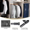 Blulu 2 Pcs 13.8'' Sliding Tie Rack Hangers for Closet,