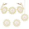 Aheli Gold Plated Kundan Studded Choker Necklace Stud Earrings &