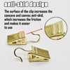 Metal Hook Curtain Clips, 40Pcs Curtain Photo Clips with Hooks