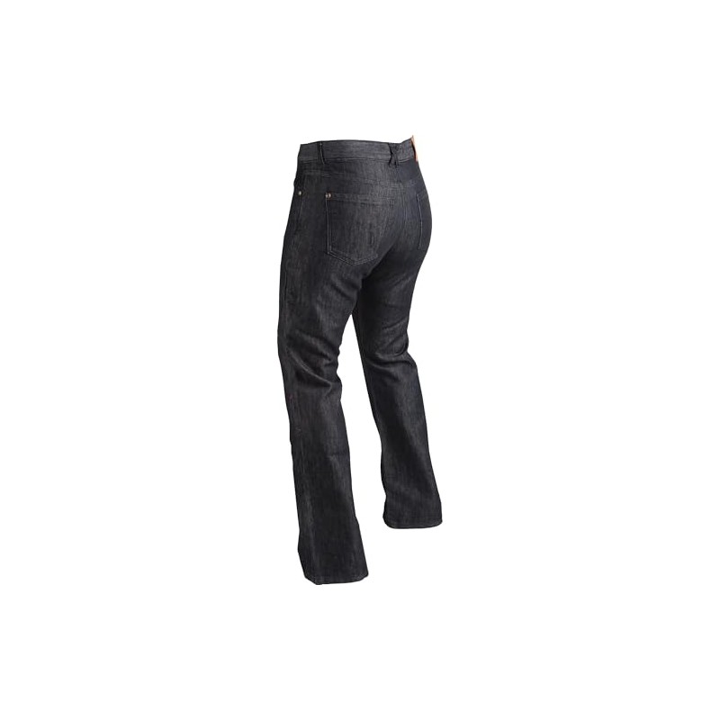 Highway 21 Women's Motorcycle Palisade Jeans (Black, US 12)
