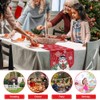 TANCUDER Christmas Table Runner Red Christmas Table Cloth Tablecloth Rectangular