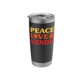 Kendo I Love Kendo for Men and Women Stainless Steel Insulated Tumbler