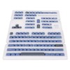 PBT Keycaps 128 Keys Japanese Keycaps Cherry Height DIY Practical