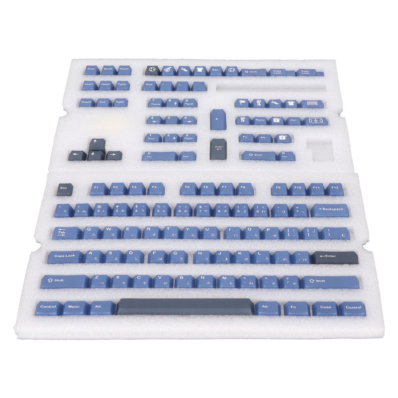 PBT Keycaps 128 Keys Japanese Keycaps Cherry Height DIY Practical
