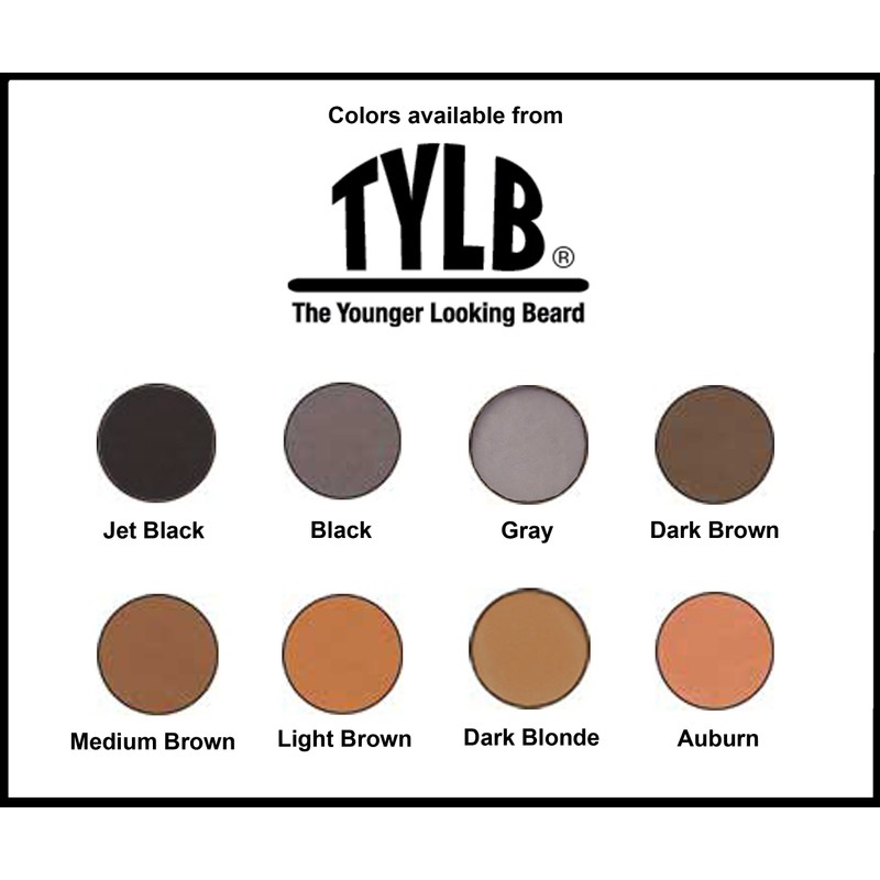 The Younger Looking Beard (Medium Brown) Beard and Mustache Darkener.