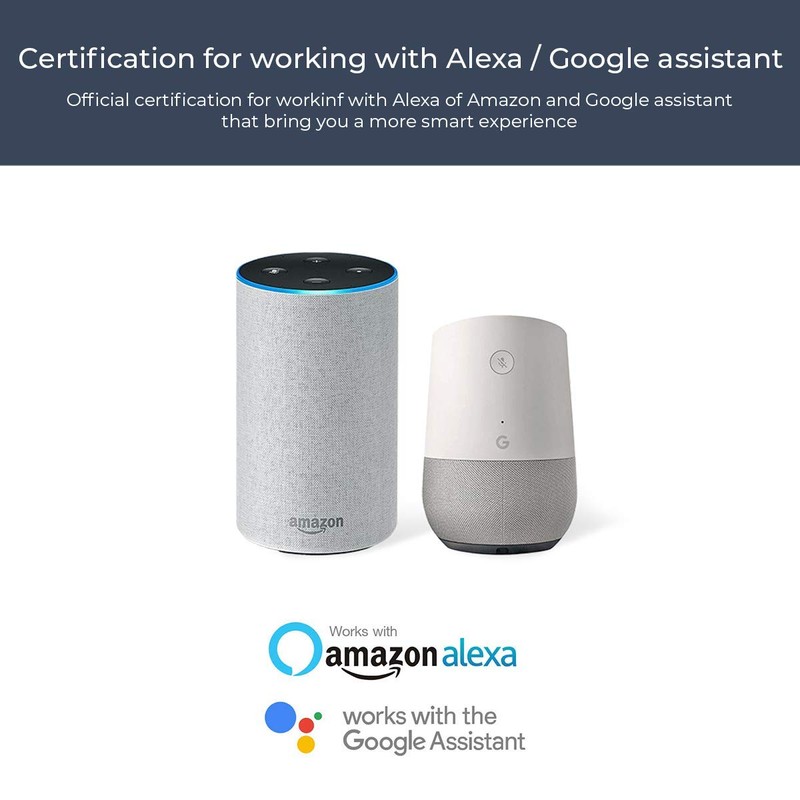 eco4life Smart Plug, WiFi Mini Plug Outlet, Compatible with Alexa